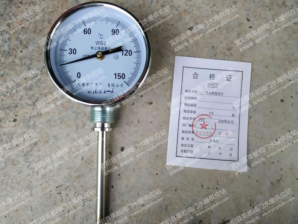 WSS-411径向双金属温度计