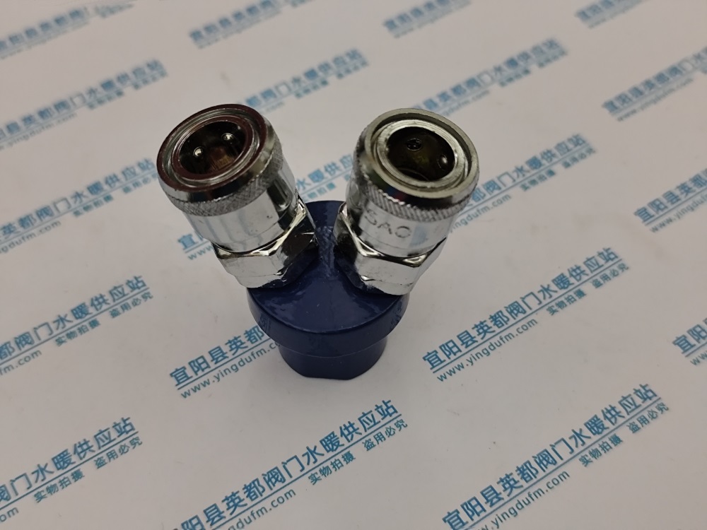 气动内牙圆二通
