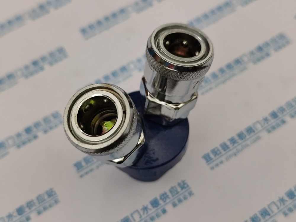 气动内牙圆二通