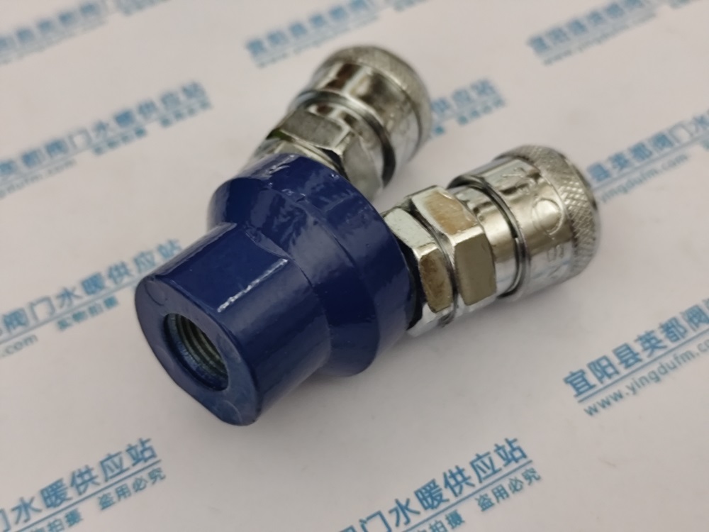 气动内牙圆二通