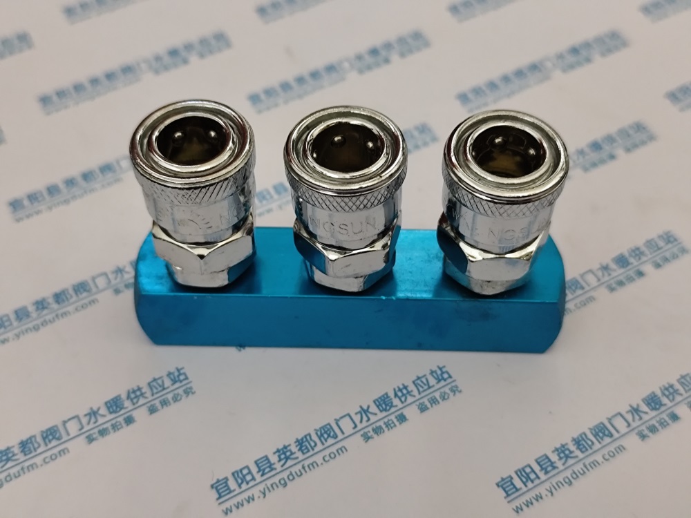 气动内牙直三通