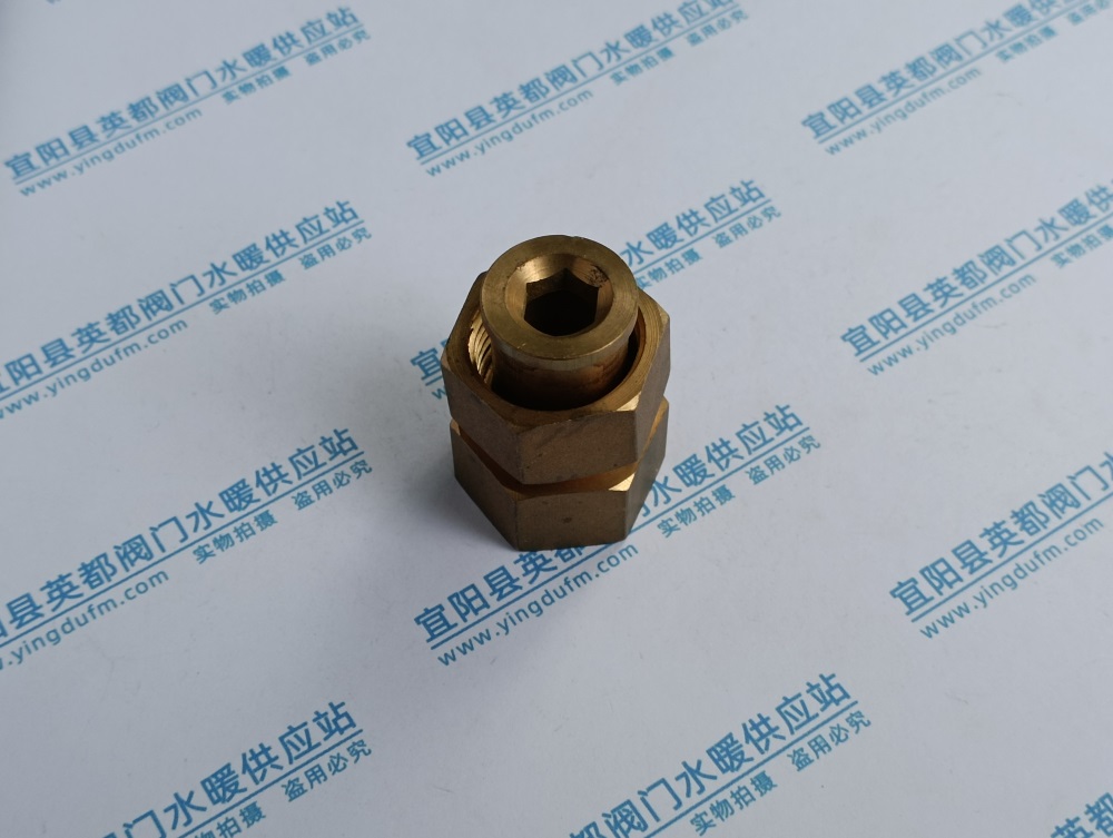 铜双内丝活接直接
